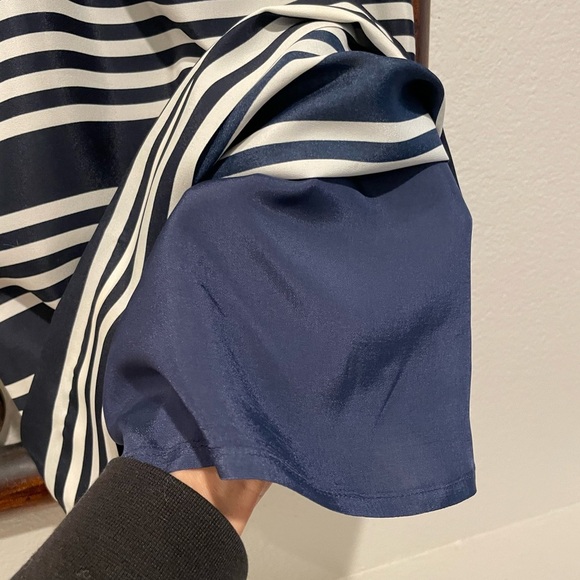 J.Crew Blue and White Striped Dress Size Small - Picture 4 of 10